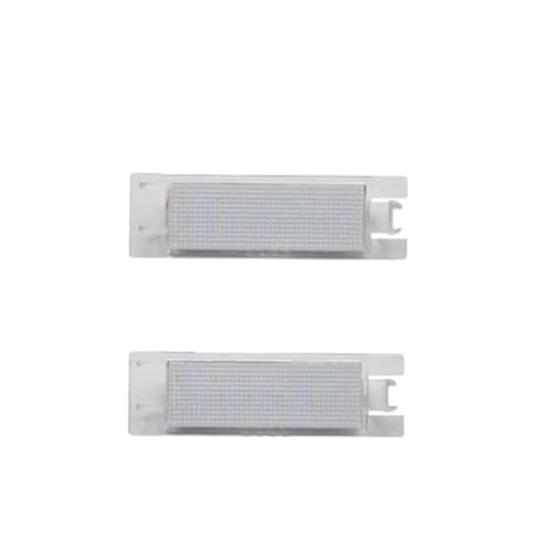 Luz matrícula LED Opel de alta luminosidad blanca libre de errores Canbus par