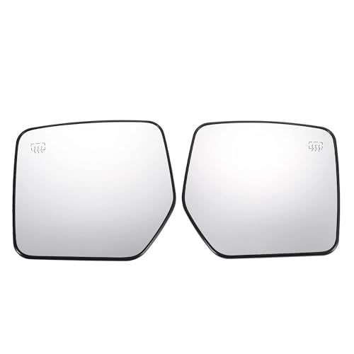 Verre rétroviseur pour Jeep Compass et Patriot 2007-2017 miroir blanc chauffant avec support 1 paire