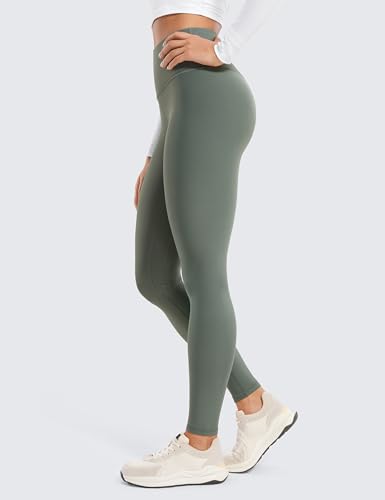 Image of CRZ YOGA Fleece Thermal Leggings 28'' | Thermal, Casual, Full Length, Winter, for Women