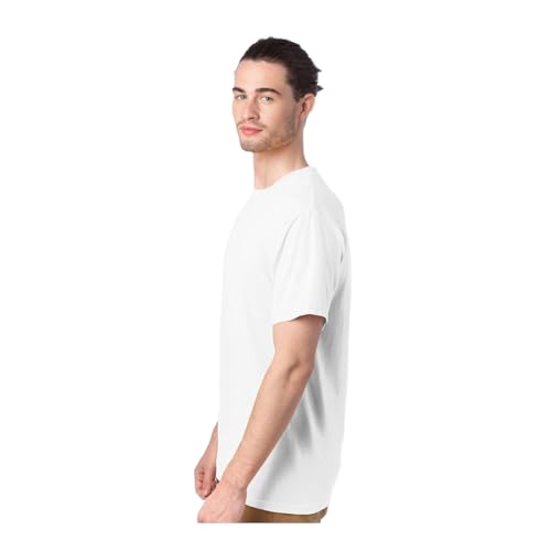 Hanes ComfortWash Garment-Dyed Youth White T-Shirt, Ultra-Soft Ring-Spun Cotton, Preshrunk, Tag-Free Comfort, Ribbed Collar3