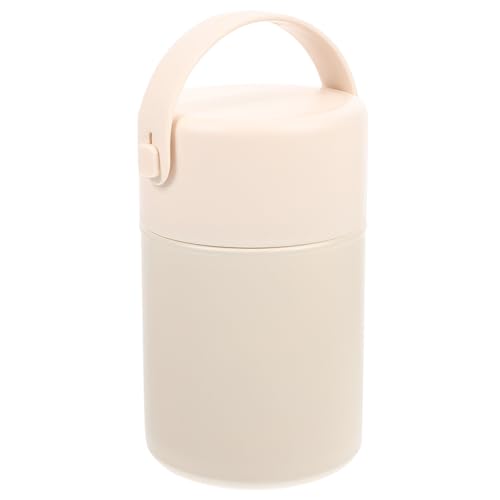 Frasco de comida al vacío de acero inoxidable con doble capa de aislamiento térmico grande 2
