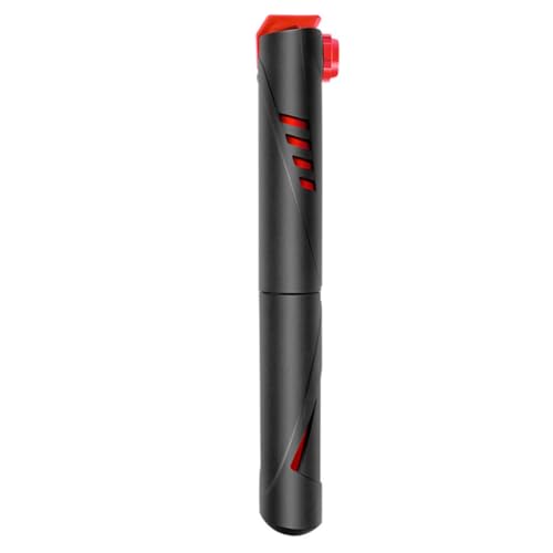 WHAMVOX Bomba Manual para Bicicleta Tubo Interior de Aleación de Aluminio y Cuerpo de Plástico Pc, Inflador Portátil de Suelo Adecuado para Ciclismo al Aire Libre