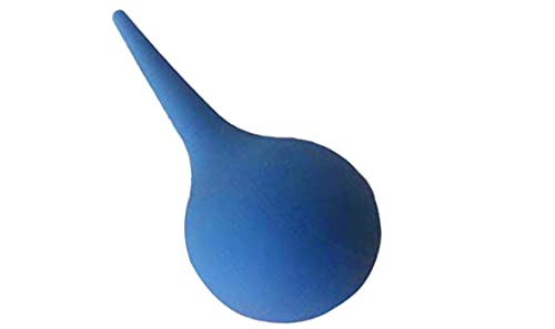 FOUTP Poire de Nettoyage d'oreille Doux pour Le rinçage des Oreilles Nettoyer Soufflager Laver 75ml