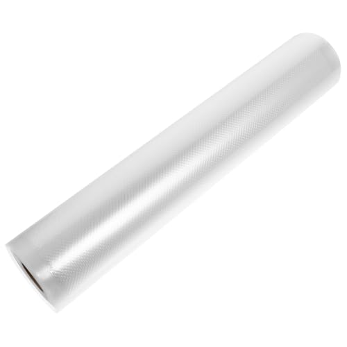 BEBEMOKO 28x500cm Thick Transparent Pattern Vacuum Preservation Bag 1 Roll Food Storage Vacuum Sealer Bags