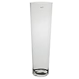bodenvase silber groß ✅HERSTELLUNG: Dieses Vase wird im Klarglas-Hot-Cut-Verfahren hergestellt, hochwertiges Klarglas mit dickem Boden und kristallklarer Textur entsteht. Sie sehen Auszüge aus der Herstellung in den Artikelbildern. Hier fließt nichts vom Band!