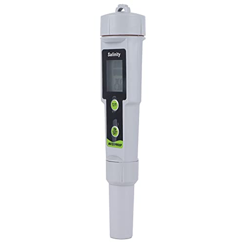 Probador digital de salinidad para estanques de peces y agua de mar en ABS