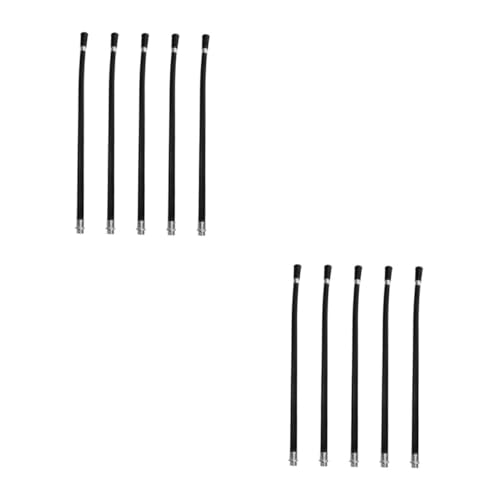 Angoily 10pièces Tuyau Extincteur Plastique Noir Accessoires Extincteur Et Extérieur Fiable