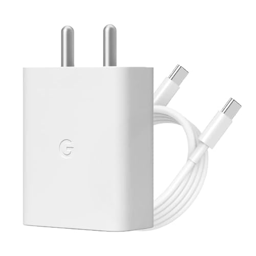 Image of Original 30W Charging Ultra-Fast Adapter Compatible with Google Pixel 8, Pixel 8 Pro, Pixel 7 & Pixel 7 Pro USB-C Power Delivery Charger with Cable for Quick Charging, Fast Charging (White)