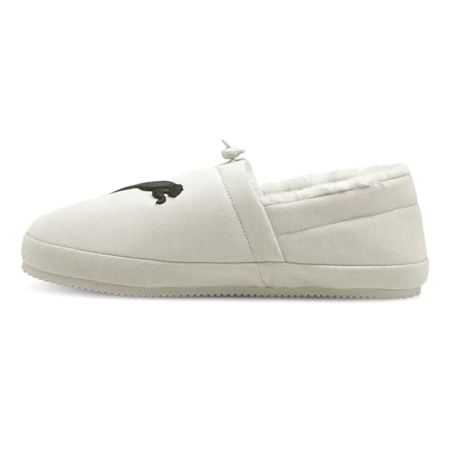 PUMA PUMA unisex child Tuff Moccasin Slipper, Nimbus Cloud-puma Bl, 5 Big Kid US