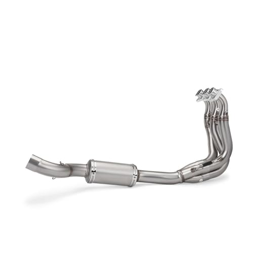 Tuyau d'échappement avant en acier inoxydable 51mm pour Trident Tiger 660
