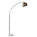 Adesso 5170-21 Astoria Arc Lamp, 78 in., 100W Incandescent/26W CFL, Antique Brass Finish, 1 Floor Lamp