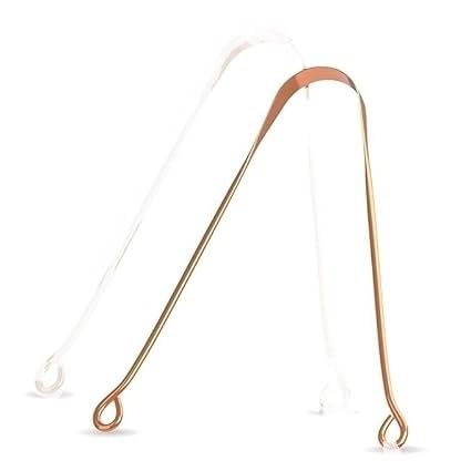 Copper Tongue Cleaner, Flexible Handle, Tongue Cleaner for Adults & Juniors Cover, Container, Flexible Handle, Care, Mouth Cleaner, image 3