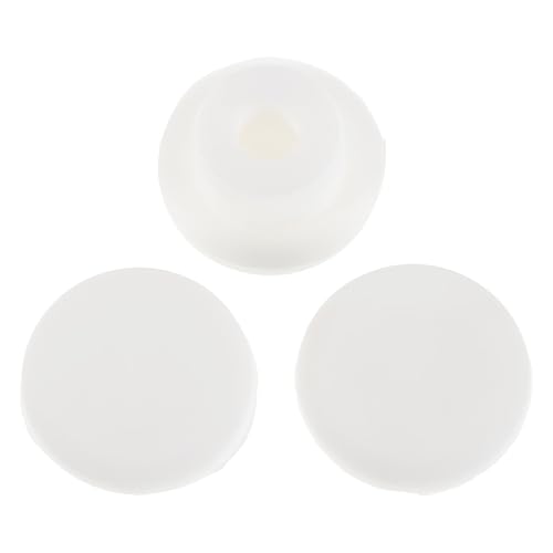 Baluue Tapones de Goma para Congelador 3 Piezas (1,6 Cm) Tapa de Drenaje para Refrigerador y Enfriador, Enchufe Hermético para Orificio de Drenaje, Mantenimiento Fácil y Duradero en Frío