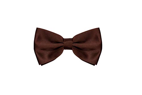 Burlet Bow Tie - Brown Bow Tie - Bow Tie For Men - Bowtie Men - Silk Look #TOP2