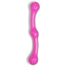 WEST PAW Zogoflex Echo Zwig Squeezy Dog Fetching Stick Bouncy, Hollow, Squishy Interactive Toy for Puppies, Large Dogs Floatable Stick, Lightweight Chewy Toy for Catch/Fetch 13.75, Hot Pink