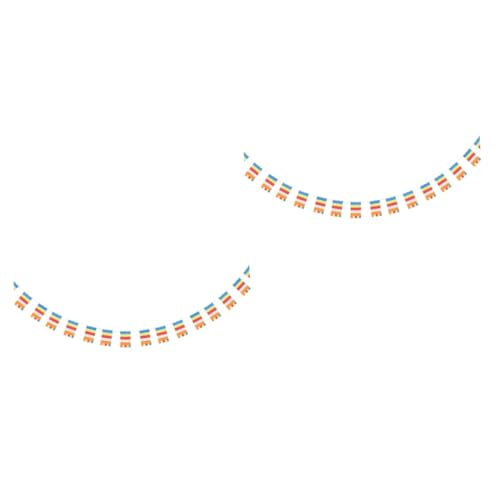 Cabilock 2 Pz bandiera buddista appendere studa Flag tradizionale a cinque elementi bandiere di preghiera all'aperto bandierine arredamento bandiera appesa buddista reticolo decorare Banner