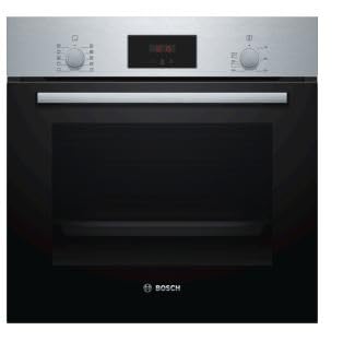 Bosch HBF154BS0 horno Horno eléctrico 66 L 3300 W Negro, Acero inoxidable A