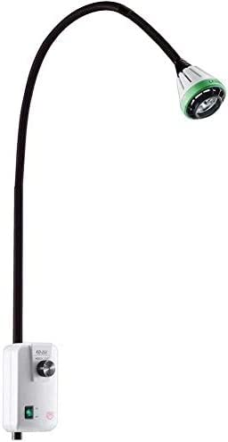 Generico Lampada per Visita Medica Lampada per Visita Medica chirurgica a LED da 9 W, Lampada per Visita chirurgica Dentale e ortodontica con Lampada a Collo D'Oca Flessibile, per ginecologia, ambula