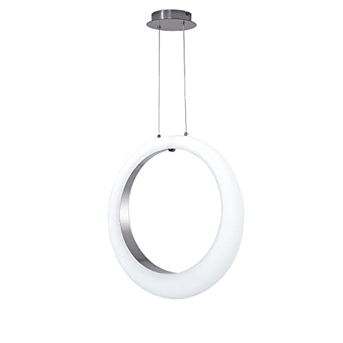 Suspension LED tricolore à intensité variable plafonnier moderne - 2