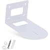 PTZ Camera Wall Mount Bracket Compatible with HuddleCam, Sony, AVIPAS, SMTAV, FOMAKO, PRISUAL & More, Universal Holder Shelf, by Brainwavz (White)