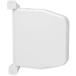 Mini Persianas Enrollador de persiana con sistema de bisagra mini con correa de 5 m, color blanco