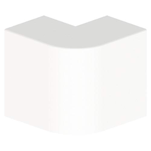 Angle extérieur blanc 60x100 en U24X, 90o, matériau isolant, protège et couvre tubes en appareils split dans les coins extérieurs, 11,2 x 6 x 10 cm, couleur blanc (référence : 31283-02) Cover