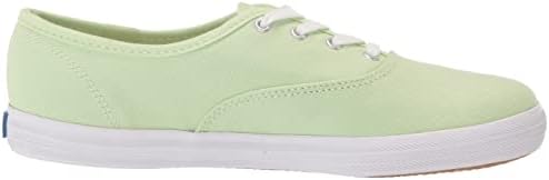 Keds Women's Champion Canvas Lace Up Sneaker, Patina Green, 5 | Image 5
