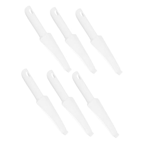 PRETYZOOM 6pièces Raclette pour Balai à Franges Nettoyeur de Têtes de Balai Outil de Nettoyage de Sols Compatible Seaux et Systèmes de Nettoyage