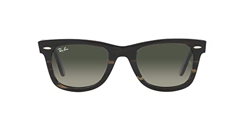 Image of Ray-Ban Rb2140f Original Wayfarer Low Bridge Fit Square Sunglasses for Men for Women