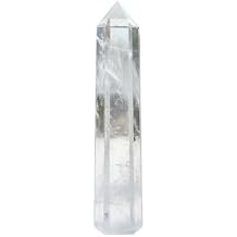 6.7-7.1 Inch Clear Quartz Crystal Tower White Crystal Wand for Home Decor