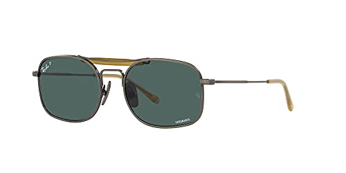 Image of Ray-Ban Unisex Rb8062 Titanium Square Sunglasses