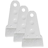 Angoily 3個 クリーニングブラシ ブラシの掃除 キーボードブラシ きれいなブラシ クレンジングブラシ クリーニング用品 小さな掃除ブラシ キーボードクリーナー ファン掃除ブラシ Pp 白い