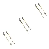 PRETYZOOM 6pcs Bird Cage Cleaning Brush Extra Handle Brushes for Cleaning for All Birdcage Types and Convenient Storage