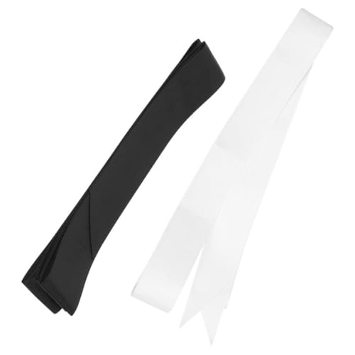 Gatuida 2 Cinturones de Satén Elegantes para Mujer, Faja de Cinta Larga y Resistente al Desgaste, Accesorios para Vestido de Novia y Ocasiones Obsequios