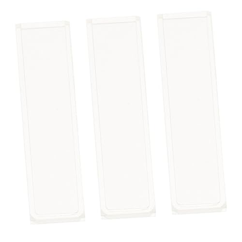 Beaupretty - Beaupretty 3 pièces Lot de Cuvettes Verre pour Spectromètre Résistantes Aux Acides et Bases Haute Transmission UV Accessoires Laboratoire pour Analyse Précise