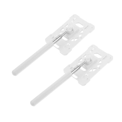 2 Pezzi Porta Badge Estensibile per Auto Strumento Pratico per Ritiro Schede e Pedaggi Antiscivolo Adatto per Varie Applicazioni e Utilizzo Facile