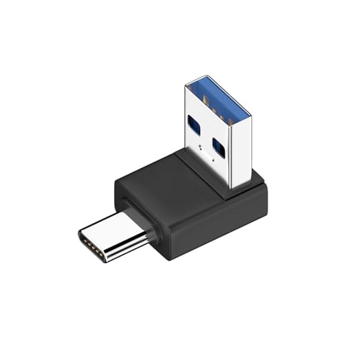 NYCEMAKEUP Adaptador USB C macho a USB 3.1 macho para carga más rápida y velocidad de transmisión de datos de hasta 10 Gbps, adaptador USB C a USB de transferencia de datos