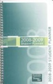 Paperback 2008 - 2009 Student Planner Book