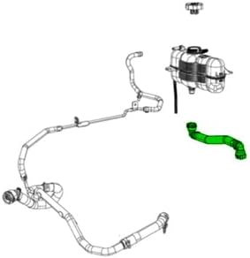 Mopar 68319565AC Hose COOLANT BOTTLE OUTLET