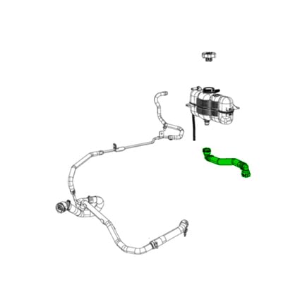 Mopar 68319565AC Hose COOLANT BOTTLE OUTLET