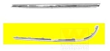 VAN WEZEL 5839557 Cubierta parachoques Atrás izquierda Compatible con VW Passat B6 Sedán 3C2