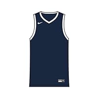 Nike Herren Team25 Basketball Stock Jersey - Obsidian/White