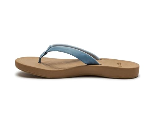 Image of Sanuk Womens Cosmic Shores | Water Resistant Flip Flops for Women | EVA Footbed With Arch Support | Women's Beach Sandals