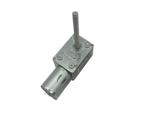 Moteur à vis sans fin JGY370 DC 12V 90RPM avec arbre de 50mm autobloquant