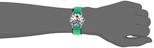 Image of Disney Toy Story Kids' Plastic Time Teacher Analog Quartz Nylon Strap Watch