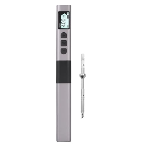 Roxvue PTS201 PD 100W Soldador Inteligente Estación de Soldadura Portátil Control de Temperatura PID para Reparación Electrónica de Bricolaje KU
