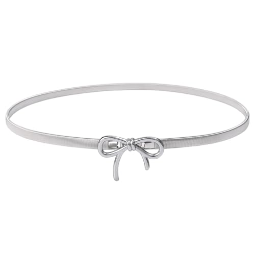 Silver Waist Strap Thin Belt For Lady Girls Pants Jeans Dress Belts Alloy Pin Buckle Adjuestable Waistbands2