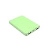 VANYUST Mini Power Bank,Portable Charger 5000mAh Capacity External Battery Pack Dual Output Port with LED Status Indicator Power Bank for iPhone, Samsung Galaxy, Android Phone,Tablet & etc (Green)