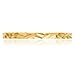 IceCarats 14K Solid Yellow Gold Zig Zag Band Ring Size 4