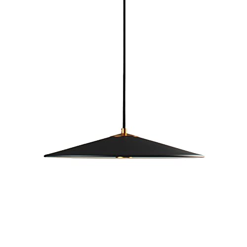 Lustre LED style nordique minimaliste et luminaire de plafond suspendu en métal